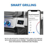 Prestige 665 Connected RSIB with Infrared Side and Rear Burner , Natural Gas, Stainless Steel