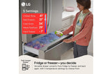29 cu. ft. Standard-Depth MAX™ 4-Door French Door Refrigerator with Mini Craft Ice™ and Full-Convert Drawer™