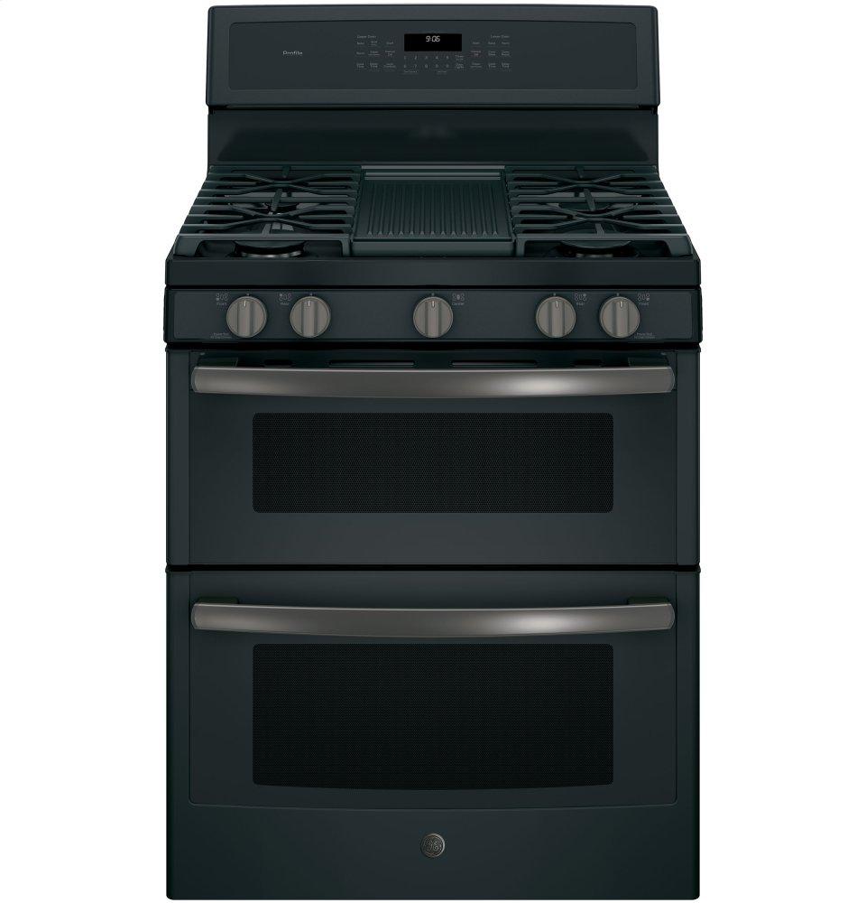 GE Profile™ 30" Free-Standing Gas Double Oven Convection Range