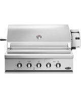 36" Traditional Grill With Rotisserie, Griddle and Hybrid Ir Burner