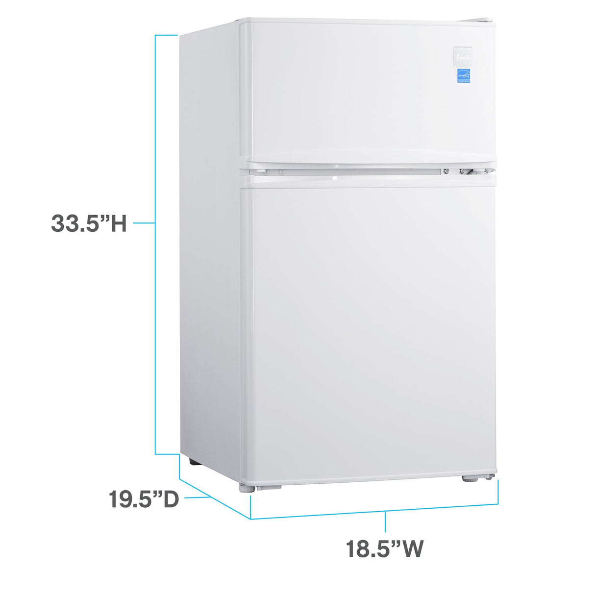 Avanti 3.1 cu. ft. Compact Refrigerator - White