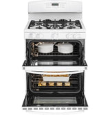 GE® 30" Free-Standing Gas Double Oven Range with Convection