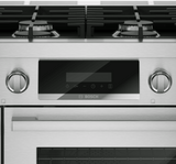 800 Series, Dual fuel freestanding range, 48'', Stainless steel