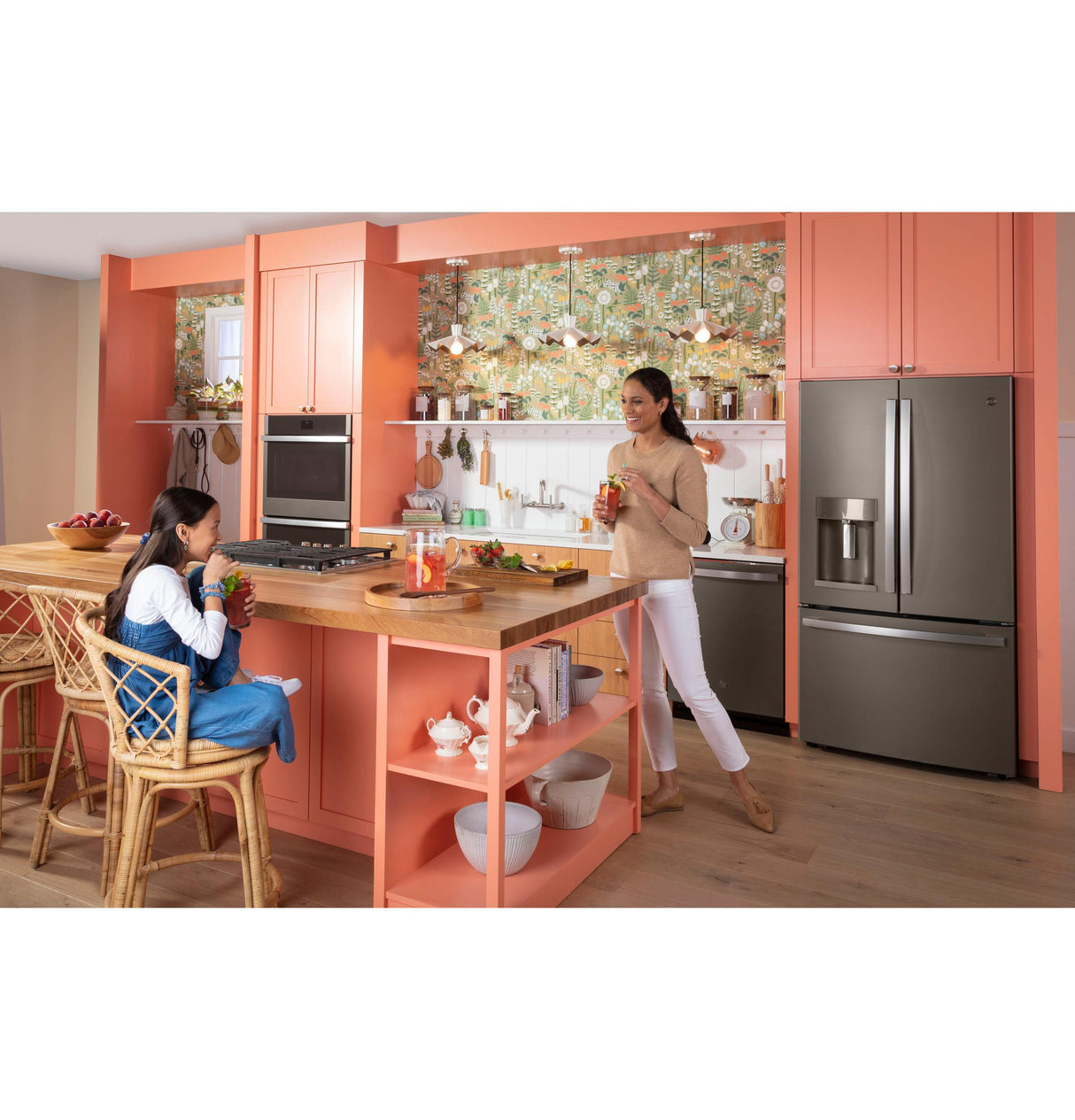 GE® 30" Smart Built-In Self-Clean Convection Double Wall Oven