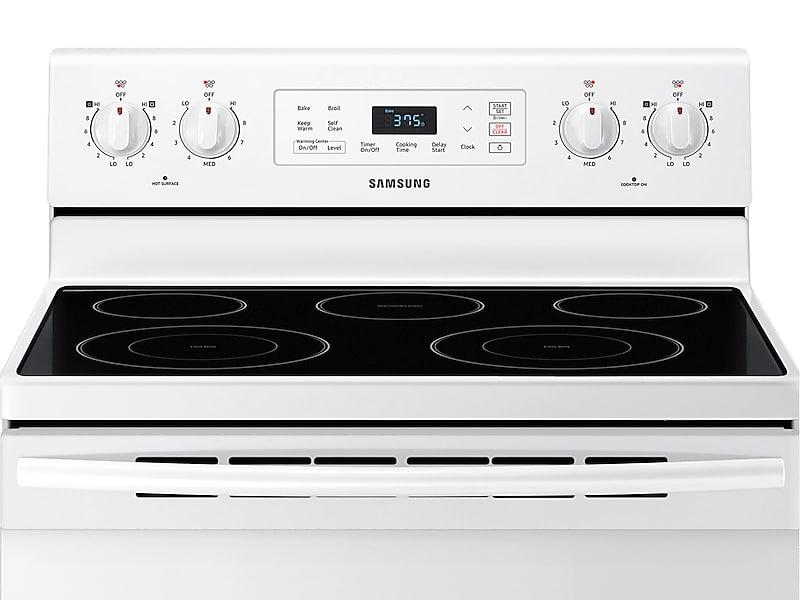 5.9 cu. ft. Freestanding Electric Range with Two Dual Power Elements in White