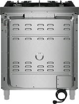 800 Series, Gas freestanding range, 30'', Stainless steel
