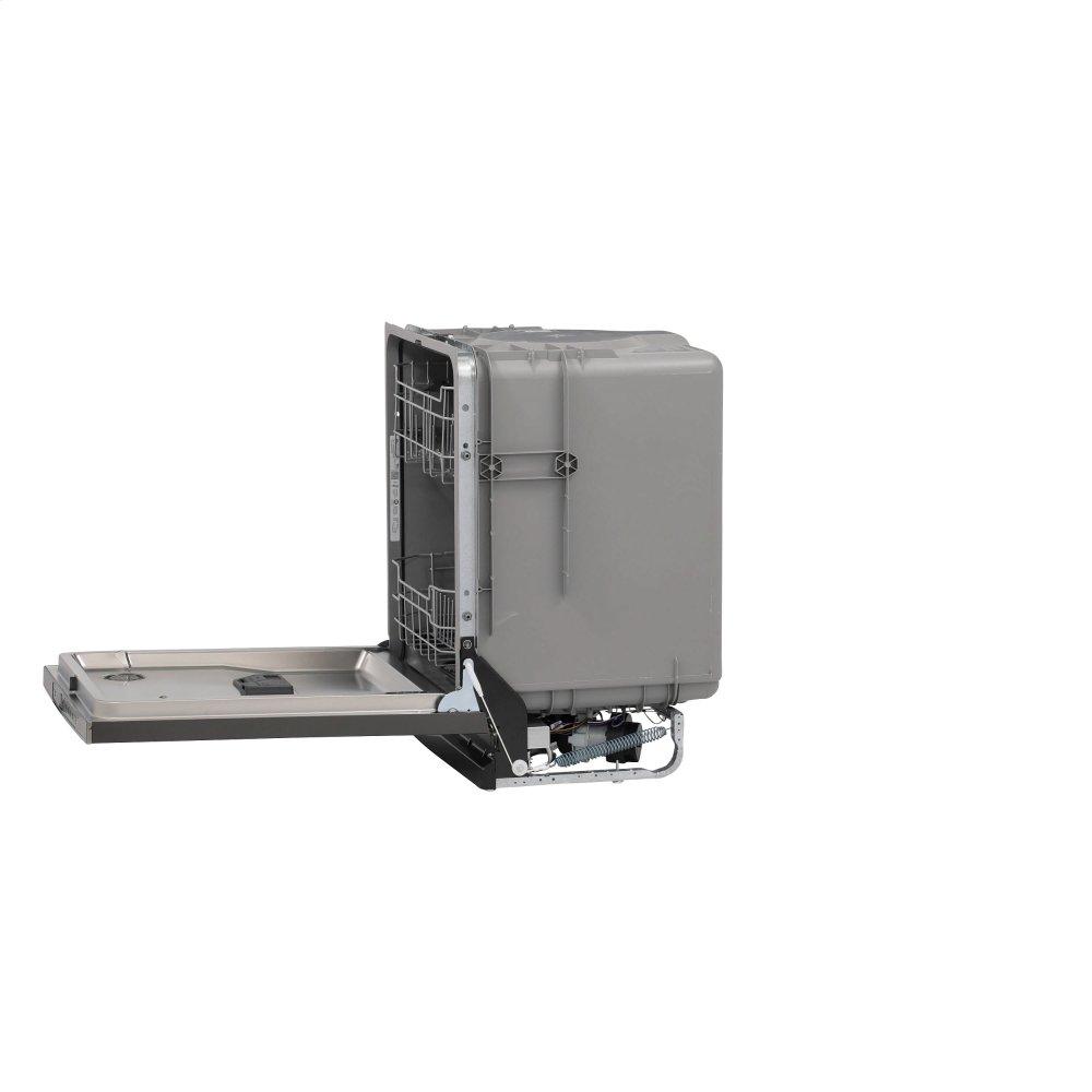 GE® Hybrid Stainless Steel Interior Dishwasher with Hidden Controls