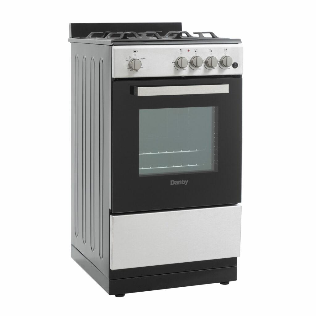 Danby 20" Wide Gas Range in Stainless Steel