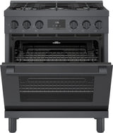 800 Series Gas Freestanding Range 30" Black Stainless Steel