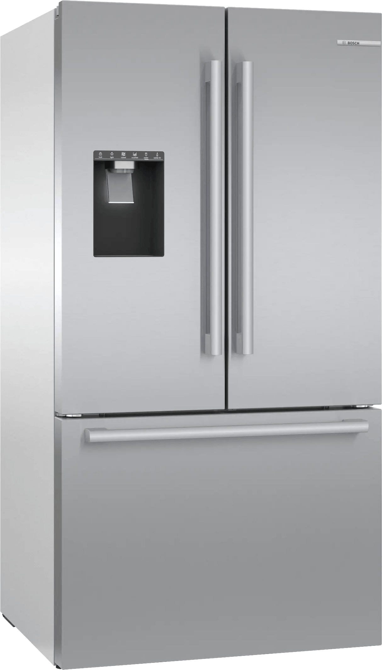500 Series French Door Bottom Mount Refrigerator 36" Stainless steel (with anti-fingerprint), Total No Frost