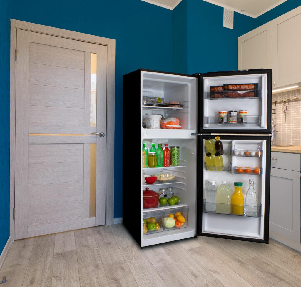 Danby 10.1 cu. ft. Top Mount Apartment Size Fridge in Black