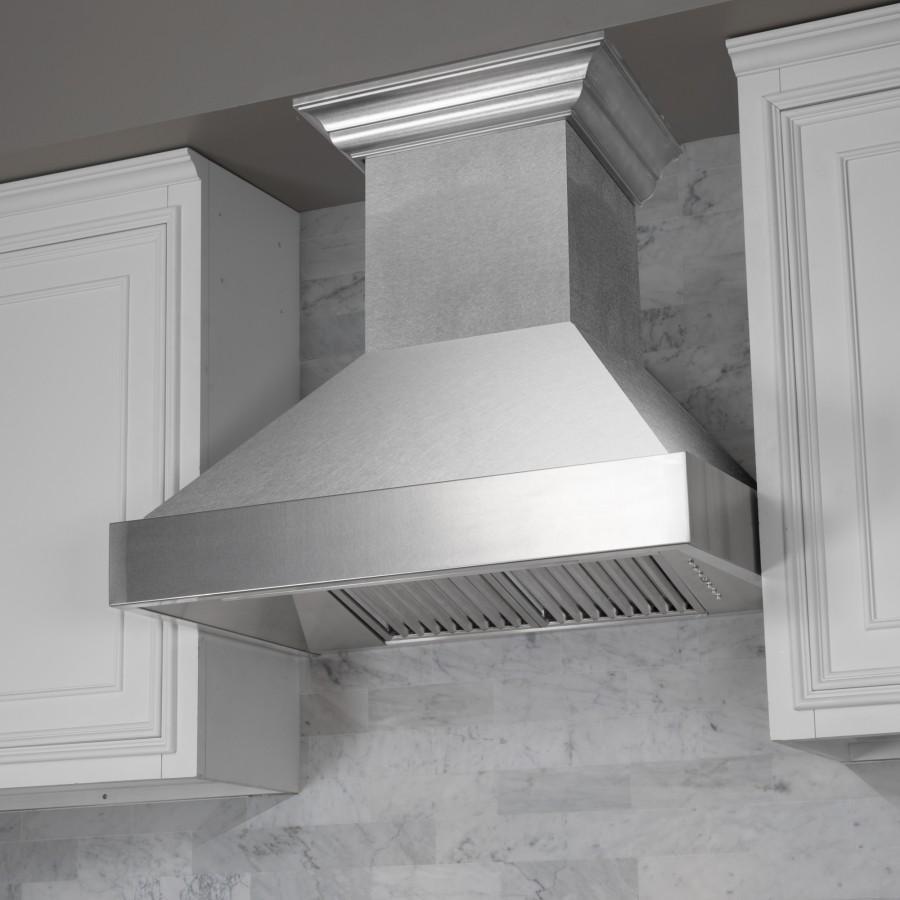ZLINE 36" Colored Range Hood Shell (8654-SH-36) - Shell Only [Color: Blue Matte]