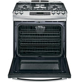 GE® 30" Slide-In Front Control Gas Range