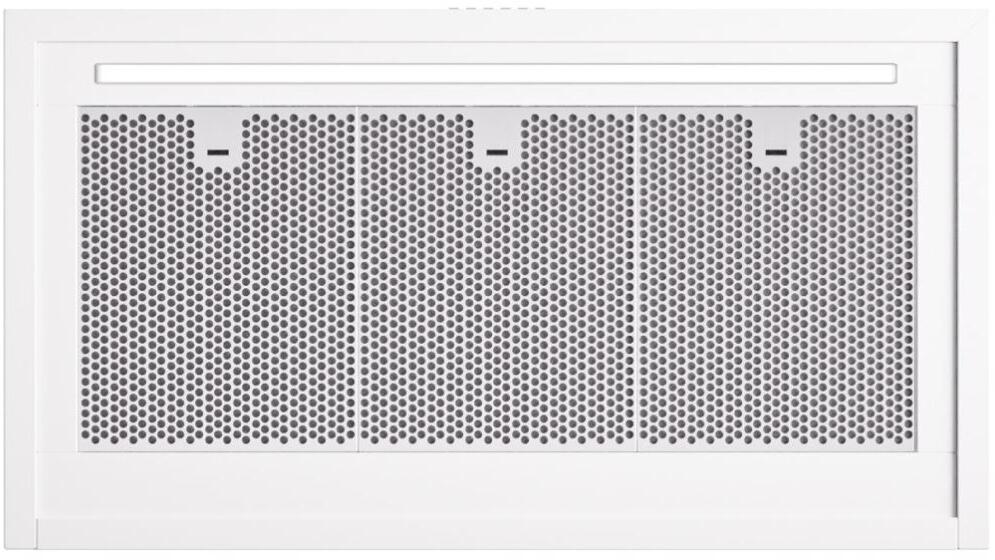 Nostalgie 36 Inch White Wall Mount Convertible Range Hood