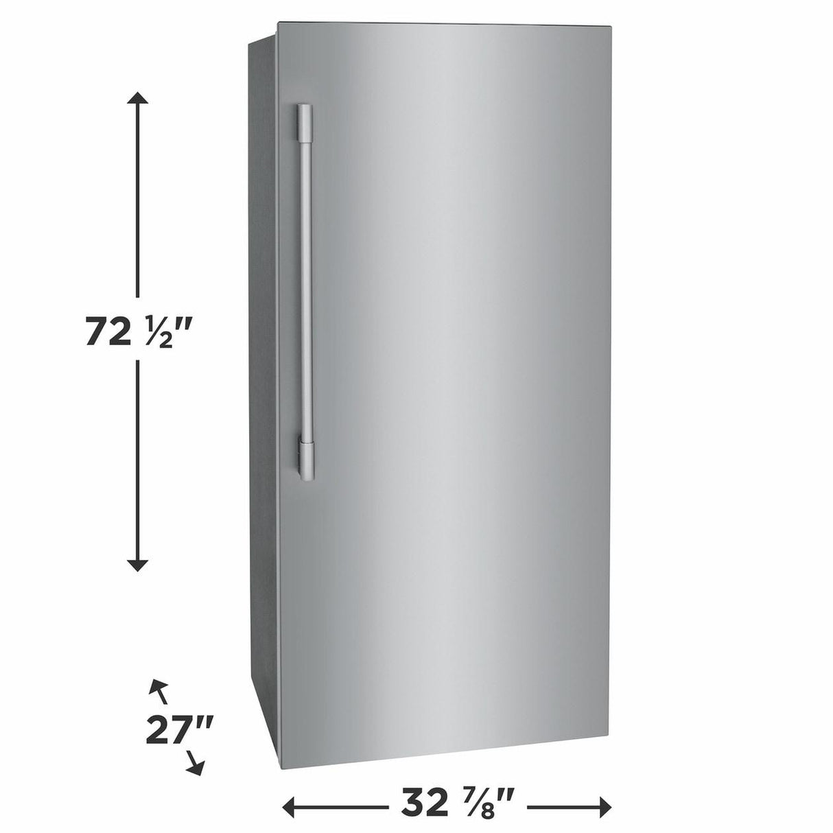 19 Cu. Ft. Single-Door Refrigerator