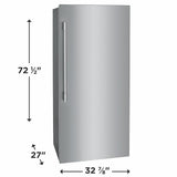 19 Cu. Ft. Single-Door Refrigerator