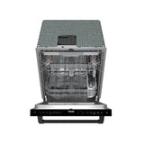 24 Inch Top Control Built-in Dishwasher In Black