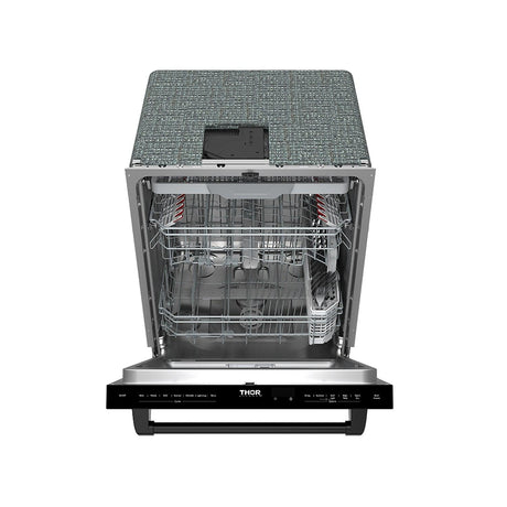 24 Inch Top Control Built-in Dishwasher In Black