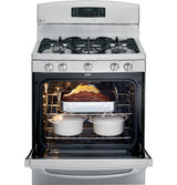 GE Profile™ Series 30" Free-Standing Self Clean Gas Range