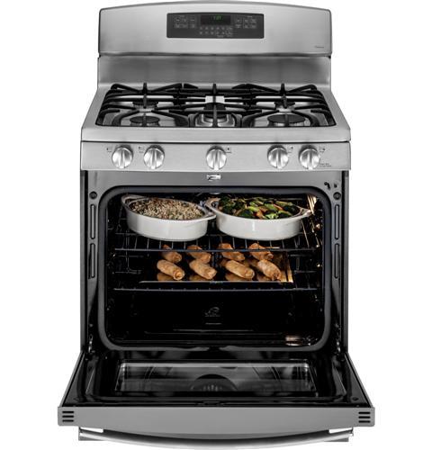 GE® 30" Free-Standing Gas Convection Range