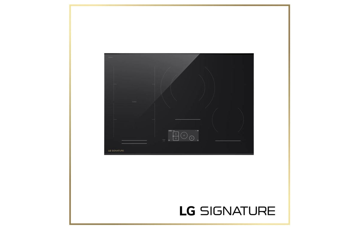 LG SIGNATURE 30 Inch Smart Induction Cooktop with 4 Elements and Flex Cooking Zone