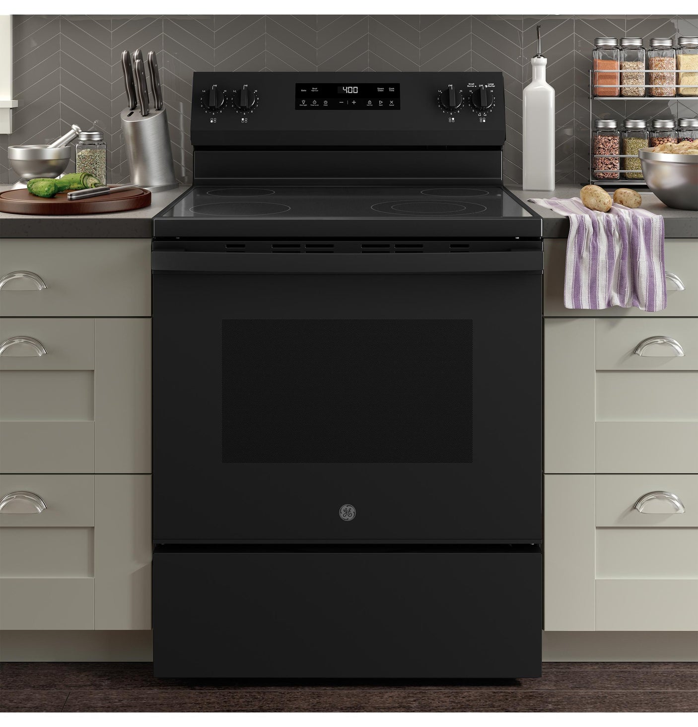 GE® ENERGY STAR® 30" Free-Standing Electric Range