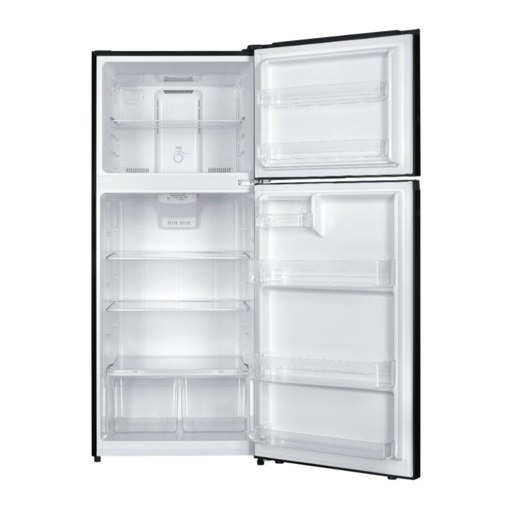 Verona VEFTF2817RBK 28 inch Top Freezer Refrigerator with 17.6 cu. ft. Total Capacity, Reversible Doors, Recessed Handle, Energy Star (Black)