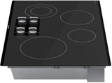500 Series, 30" KNOB CNT, 4 ELEMENT, ELEC. C-TOP BLACK
