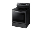 5.9 cu. ft. Freestanding Electric Range with True Convection in Black Stainless Steel