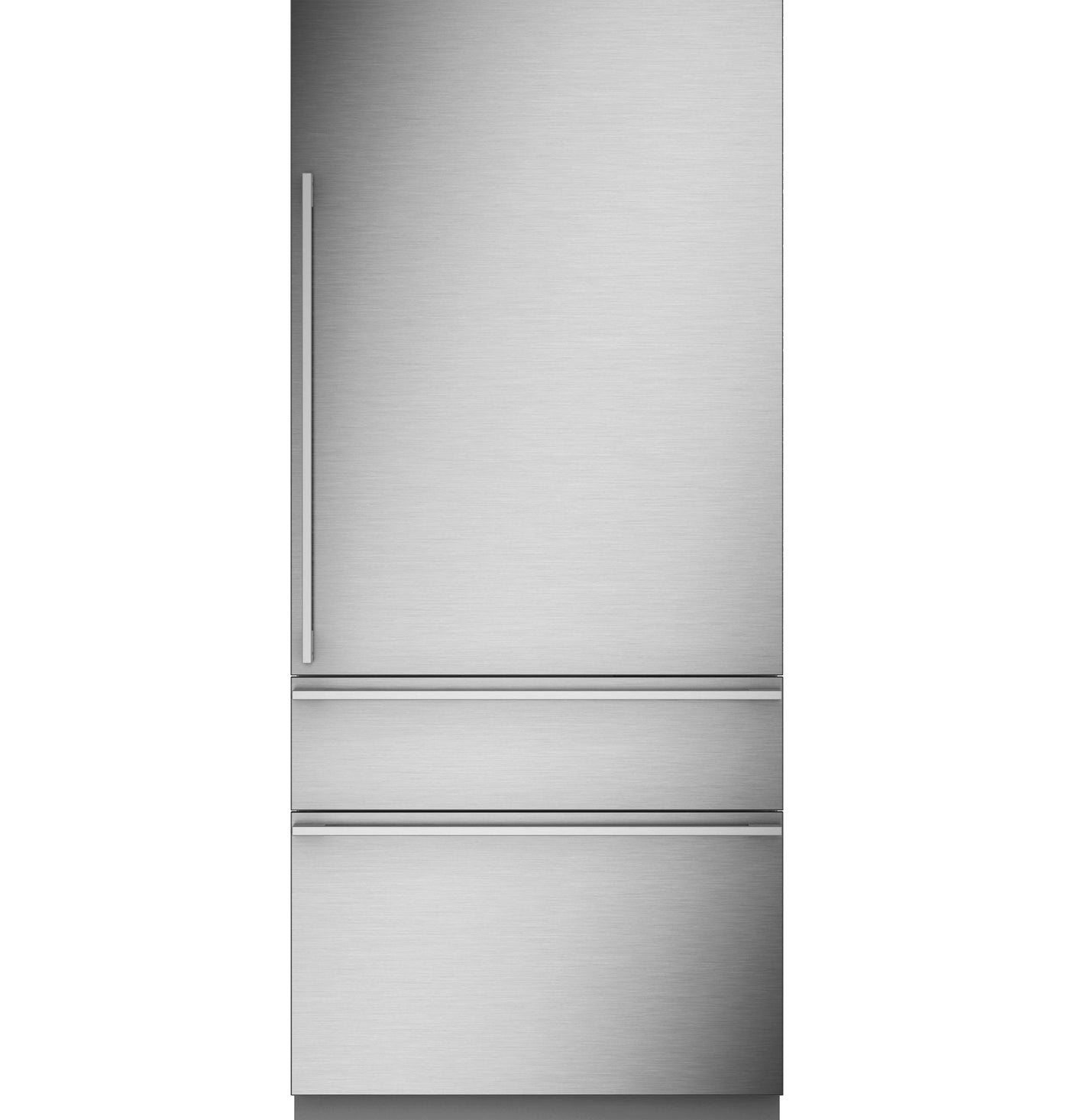 Monogram 36" Panel-Ready Integrated Bottom-Freezer Refrigerator- Right Hinge