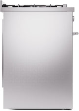 Professional Plus II 30 Inch Dual Fuel Liquid Propane Freestanding Range in Stainless Steel with Trim