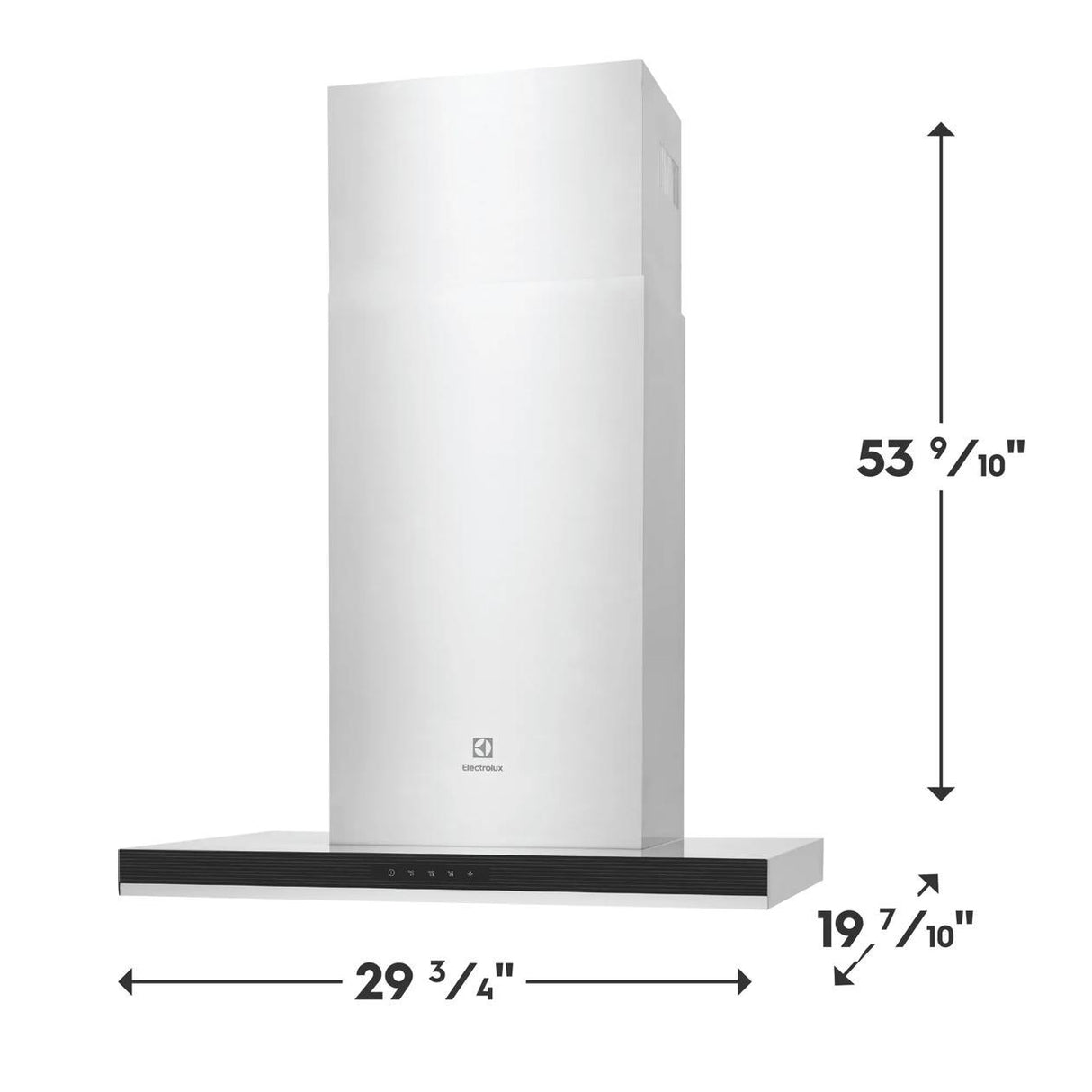 30" Wall-Mount T Shape Hood