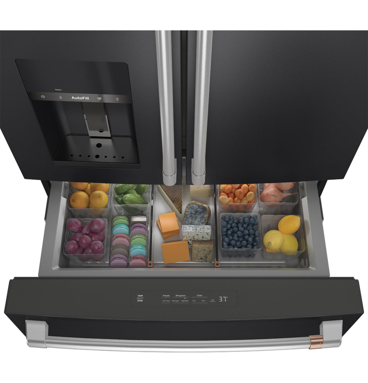 Café™ ENERGY STAR® 27.8 Cu. Ft. Smart 4-Door French-Door Refrigerator