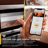 6.4 cu. ft. Smart Combination Convection Wall Oven with Air Fry, when Connected