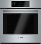 800 Series, 27", Single Wall Oven, SS, EU Convection, Touch Control
