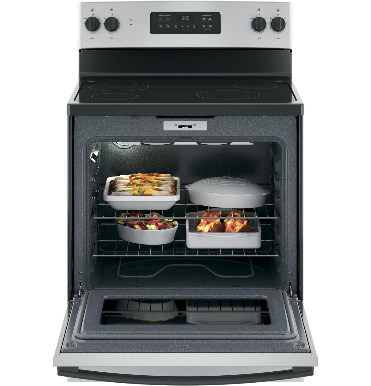 GE® 30" Free-Standing Electric Range