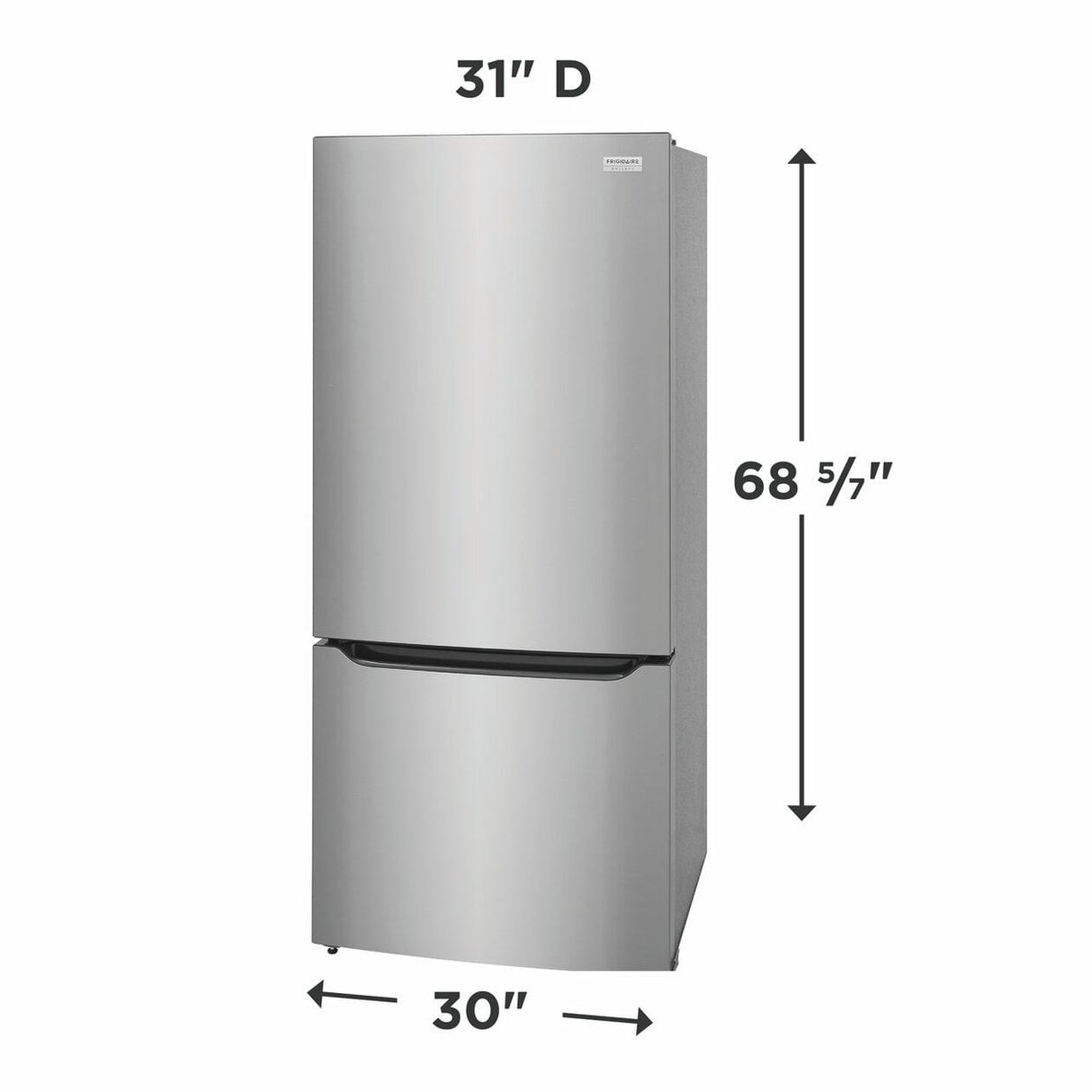20 Cu. Ft. Standard-Depth Bottom Freezer Refrigerator