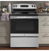 GE® 30" Free-Standing Electric Range