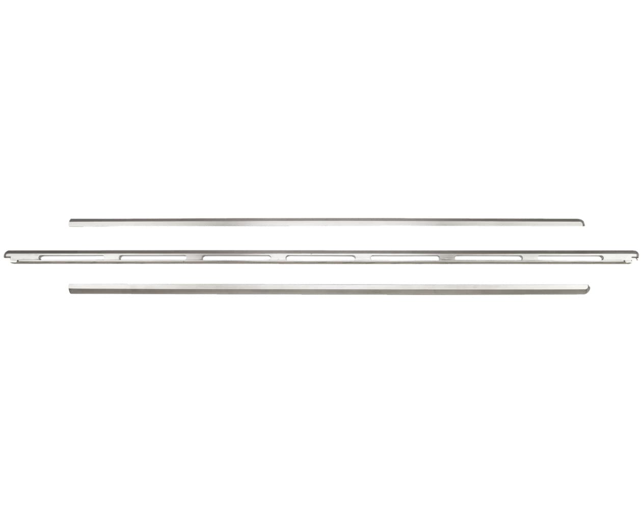 Front Control Electric and Induction Range Stainless Steel 3-Piece Trim Kit