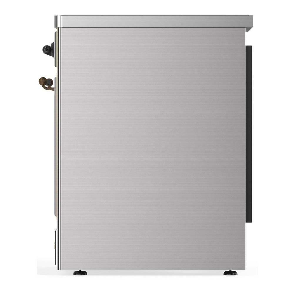 ILVE UMIB30NR3SSB Majestic III 30 inch Induction Range with 4 Elements, 4 cu. ft. Oven Capacity (Triple Glass Door, Stainless Steel, Burnished)