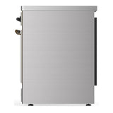 ILVE UMIB30NR3SSB Majestic III 30 inch Induction Range with 4 Elements, 4 cu. ft. Oven Capacity (Triple Glass Door, Stainless Steel, Burnished)