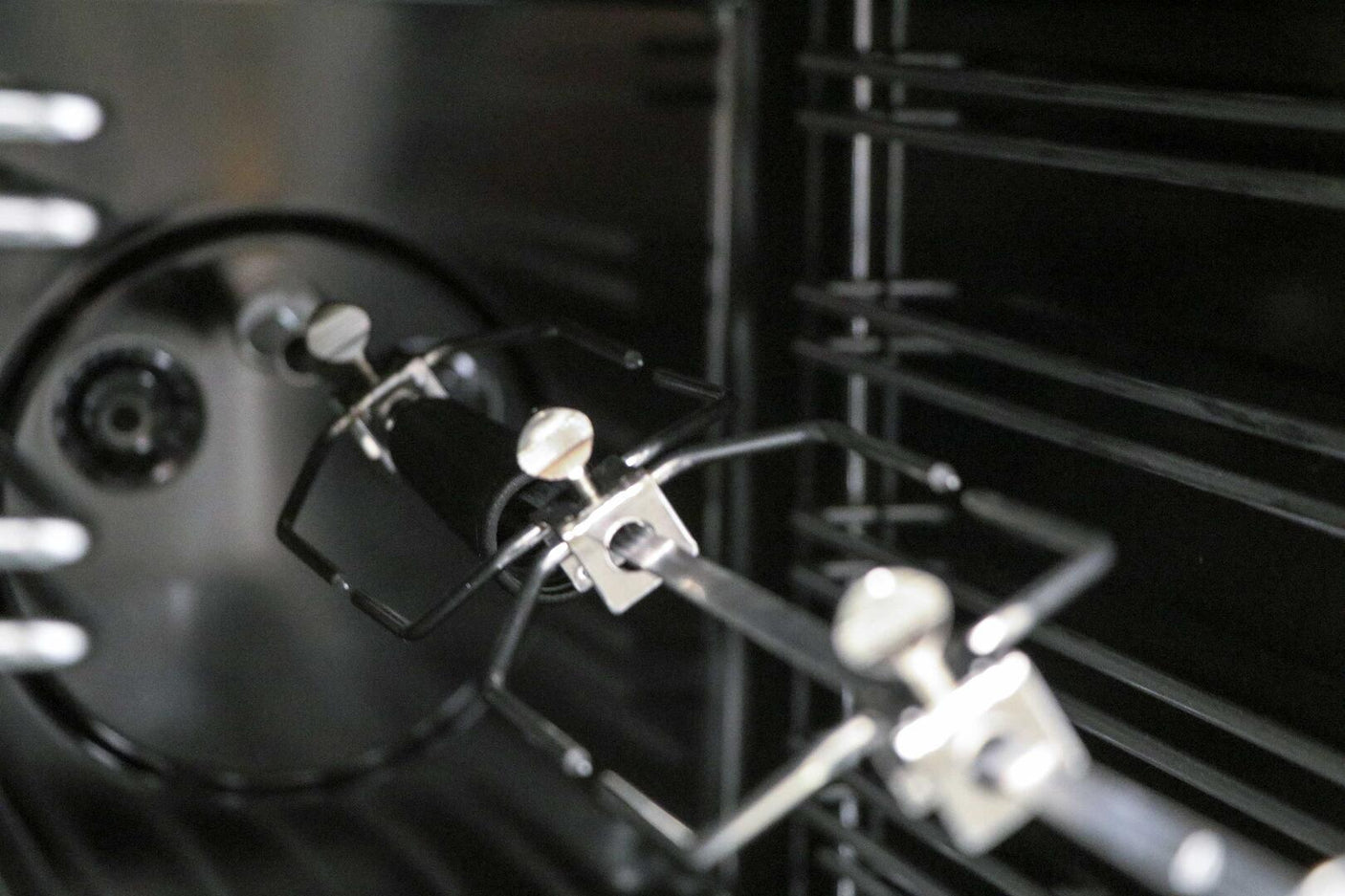 Nostalgie 40 Inch Dual Fuel Liquid Propane Freestanding Range in Stainless Steel with Brass Trim
