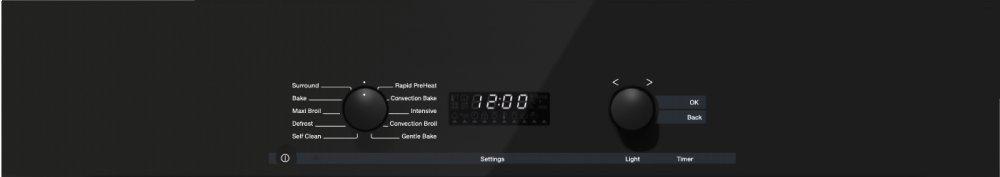 H 6280 BP - 30 Inch Convection Oven with Self Clean for easy cleaning.