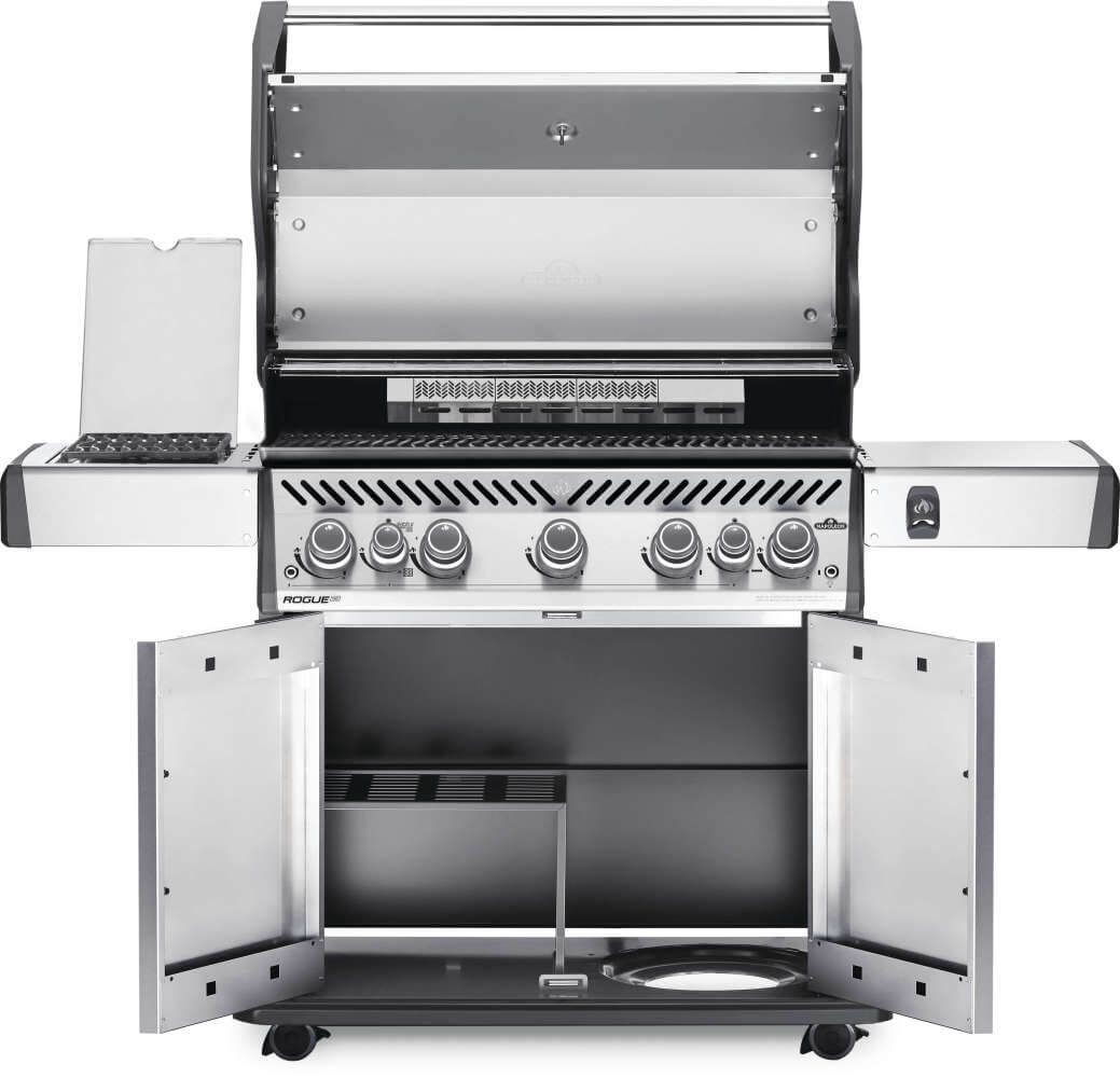 Rogue SE 625 RSIB with Infrared Side and Rear Burner , Propane, Stainless Steel