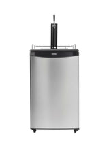 Danby 5.4 cu. ft. Single Tap Keg Cooler in Stainless Steel Look