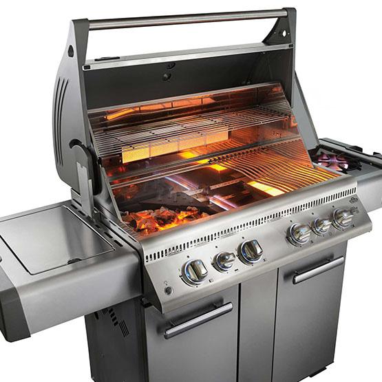 LEX 605 with Side Burner and Infrared Bottom & Rear Burners
