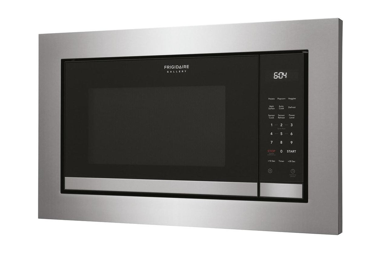 30" Stainless-Steel Gallery Microwave Trim Kit