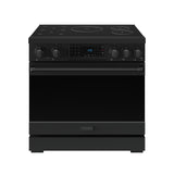 36 Inch Professional Induction Range With Tilt Panel Touch Control In Black  Gordon Ramsay Series