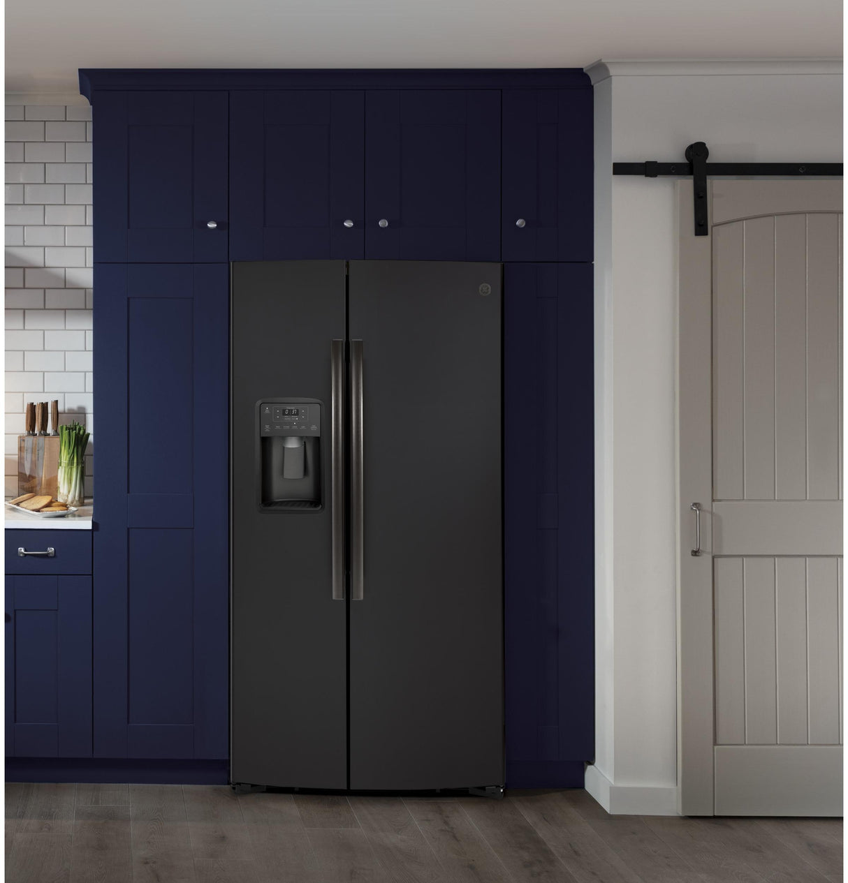 GE® 25.1 Cu. Ft. Side-By-Side Refrigerator
