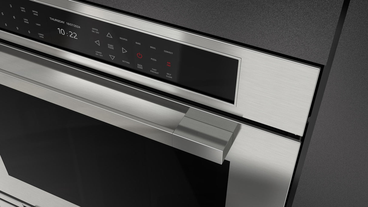 30" TOUCH CONTROL DOUBLE OVEN